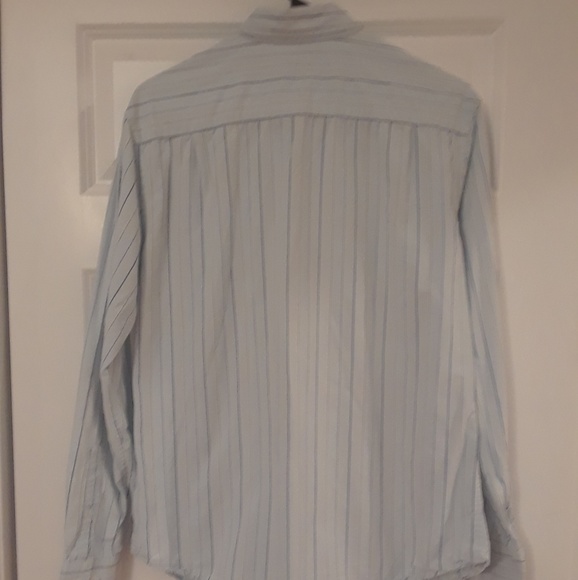 Blue striped dress shirt - Picture 4 of 5